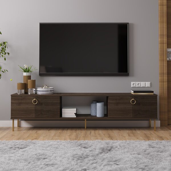 TV stolek/skříňka Payette (ořech). Akce -25%