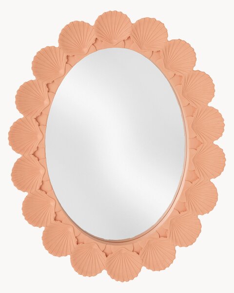 Oválné nástěnné zrcadlo Mirror Scallop