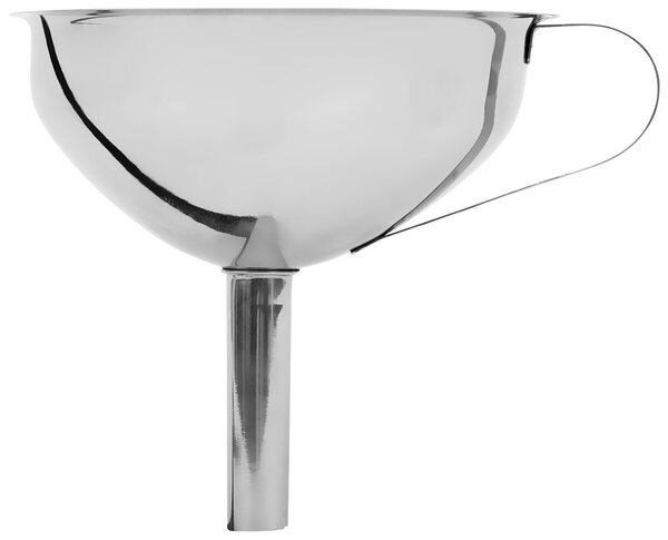 Kovová nálevka se sítkem Chrome, (fi) 13 cm