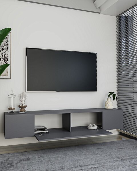 TV stolek/skříňka Kondor B (antracit). Akce -24%