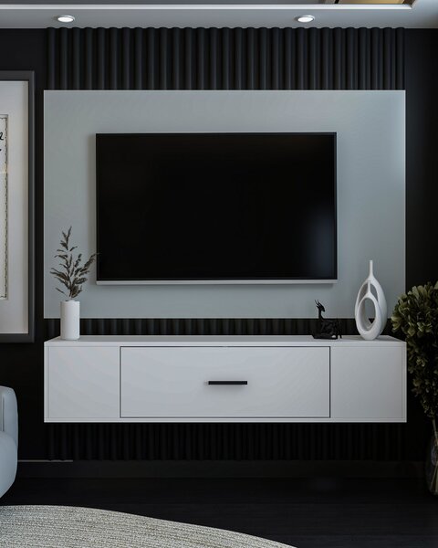 TV stolek/skříňka Kondor A (bílá). Akce -24%