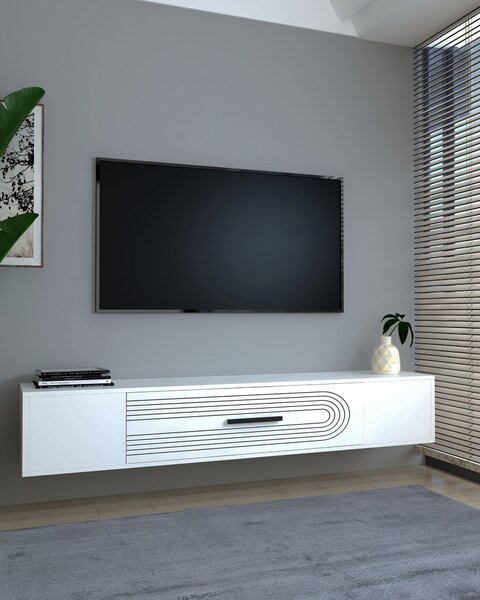 TV stolek/skříňka Kondor C (bílá). Akce -24%