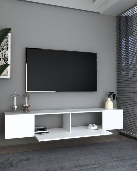 TV stolek/skříňka Kondor B (bílá). Akce -24%