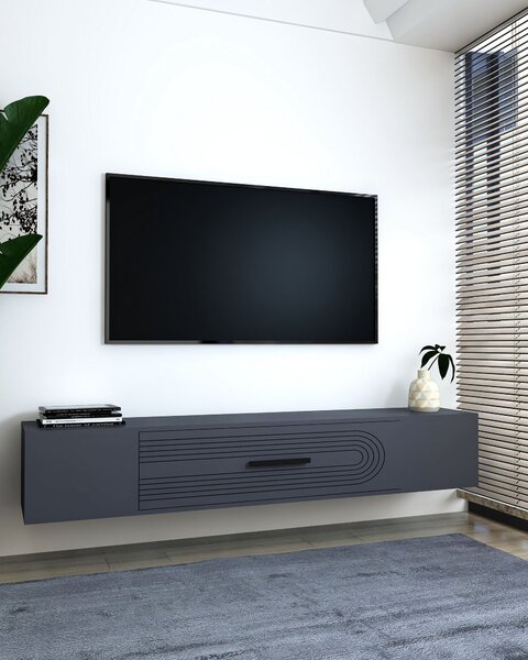 TV stolek/skříňka Kondor C (antracit). Akce -24%