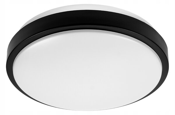 Stropní Svítidlo kulatý LEDLUX 34 x 34 cm bílý, černý