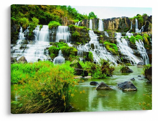 Obraz - vodopády (70x50 cm)