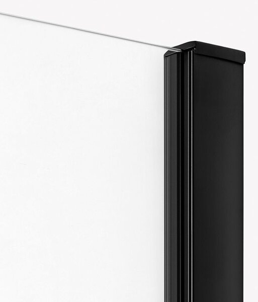 New Trendy Prime Black sprchový kout 90x90 cm čtvercový černá matný/průhledné sklo K-0998