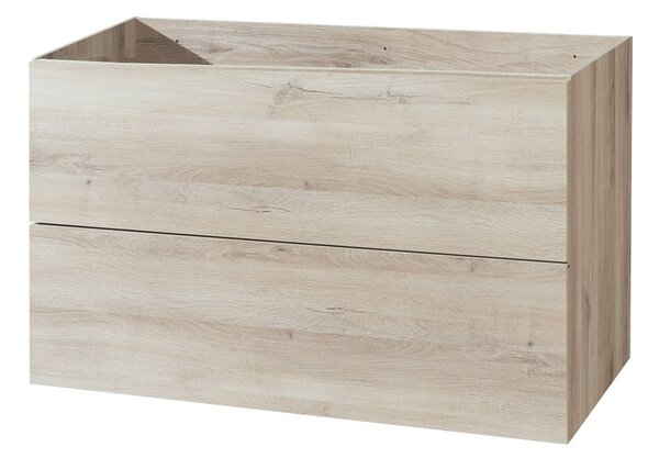 Mereo, Mereo Aira, koupelnová skříňka 100 cm, dub Kronberg, MER-CN722SN
