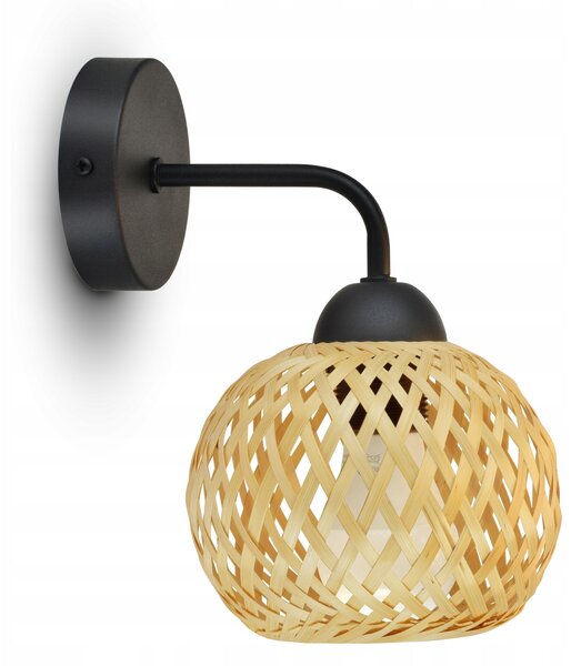 Nástěnné svítidlo Luxolar hnědé, černé E27 60 W