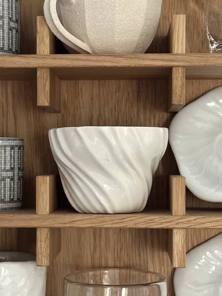 Atelier Marée Porcelánový hrnek Tides - White ATM101