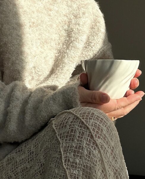 Atelier Marée Porcelánový hrnek Tides - White ATM101
