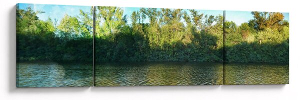 Obraz - jezero (170x50 cm)