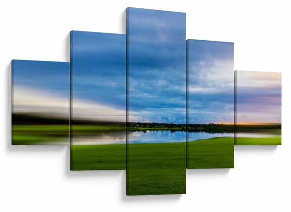 Obraz louky (125x70 cm)
