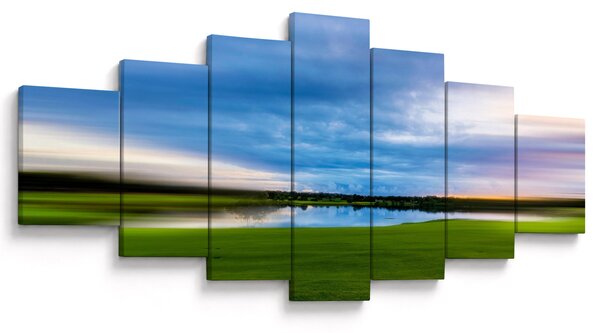 Obraz louky (210x100 cm)