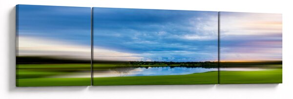 Obraz louky (170x50 cm)