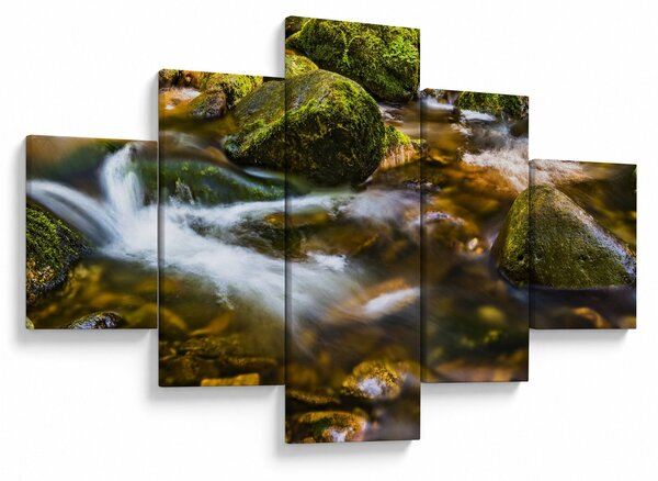 Obraz potůčku (125x70 cm)