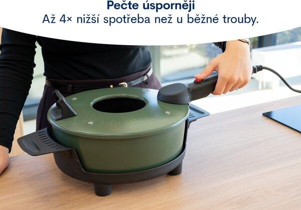 Remoska P32F/22 4l Prima Glass Ceramic Green