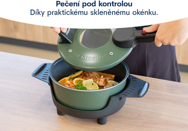 Remoska P31F/22 2l Prima Glass Ceramic Green