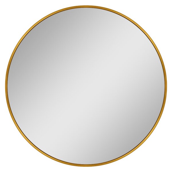 Dubiel Vitrum zrcadlo 70x70 cm kulatý zlatá 5905241008837