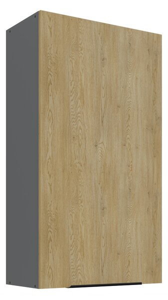 Horní kuchyňská skříňka Carminia 60 G-108 1F (dub cremona + antracit). 1127935