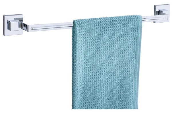 Koupelnový věšák na ručníky QUADRO, Vacuum-Loc - nerezová ocel, WENKO