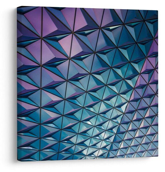 Obraz - barevná struktura (30x30 cm)