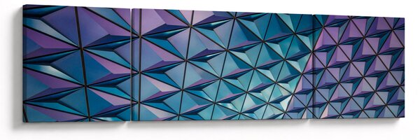Obraz - barevná struktura (170x50 cm)