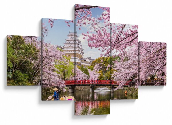 Obraz japonské třešně (125x70 cm)