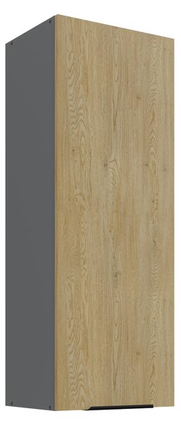 Horní kuchyňská skříňka Carminia 40 G-108 1F (dub cremona + antracit). 1127948
