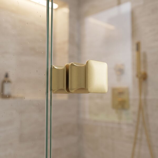Madlo do sprchových dveří Rea 04 Brushed Gold