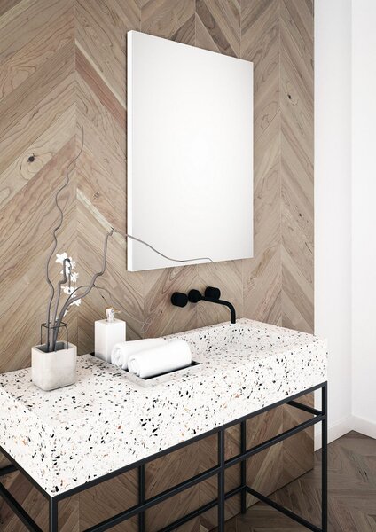 Dubiel Vitrum Box zrcadlo 60x80 cm obdélníkový bílá 5905241006970