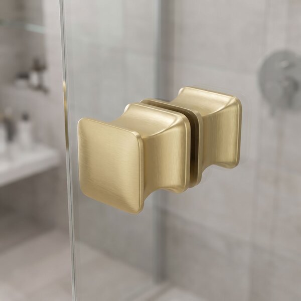 Madlo do sprchových dveří Rea 04 Brushed Gold