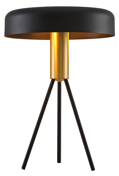 Lucande Filoreta stolní lampa v černé barvě