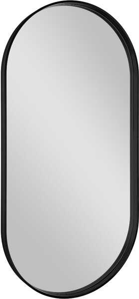 Dubiel Vitrum Tokio zrcadlo 50x100 cm oválný černá 5905241010885