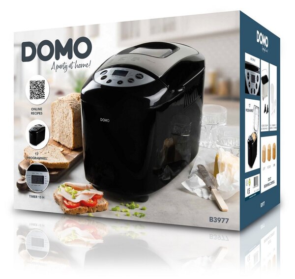 DOMO B3977 domácí pekárna, dvouháková