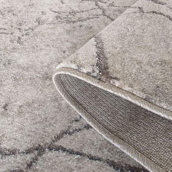 Makro Abra Moderní kusový koberec Vista 07 Abstraktní Beton béžový Rozměr: 120x170 cm