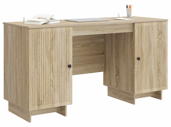 Stůl Dub sonoma Kompozitní dřevo 142,5 x 50 x 75 cm 3414569