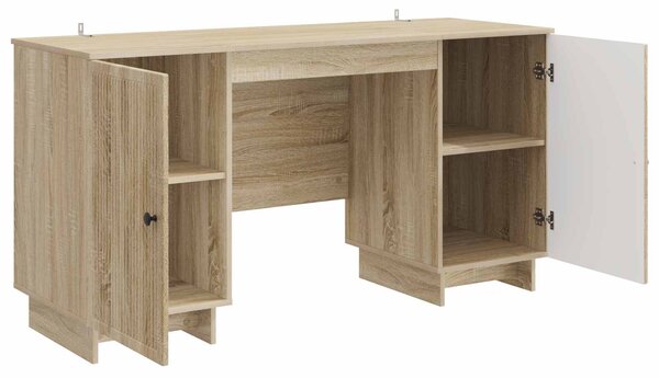 Stůl Dub sonoma Kompozitní dřevo 142,5 x 50 x 75 cm 3414569