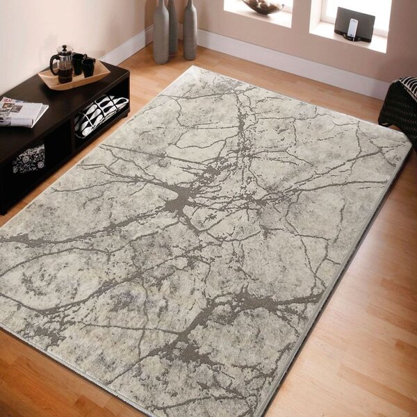 Makro Abra Moderní kusový koberec Vista 07 Abstraktní Beton béžový Rozměr: 120x170 cm