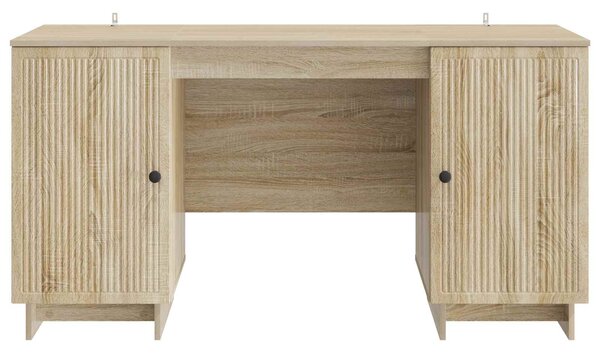 Stůl Dub sonoma Kompozitní dřevo 142,5 x 50 x 75 cm 3414569
