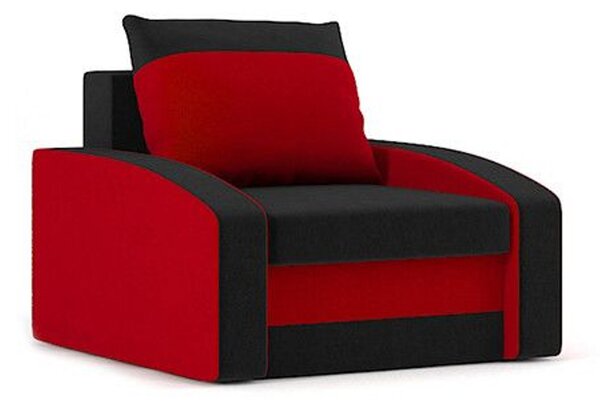 Křeslo HEWLET model 3 Černá/šedá
