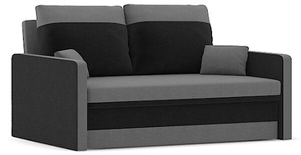 Rozkládací pohovka MILTON model 2 Černá/šedá