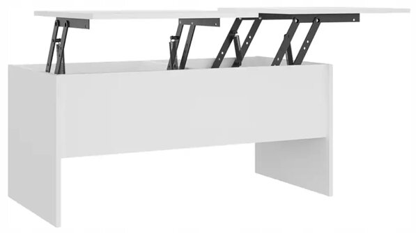 Konferenční stolek bílý 102x50,5x46,5 cm