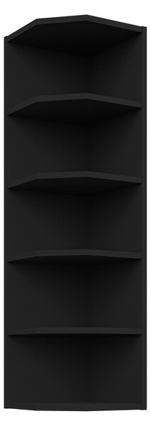 Horní kuchyňský regál Carminia 30 G-108 ZAK (černá)