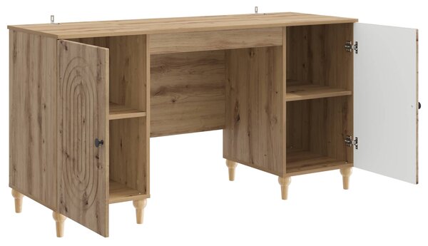 Stůl Dub artisan 142,5 x 50 x 75 cm Kompozitní dřevo 3414584