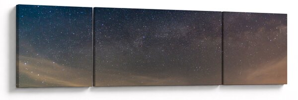 Obraz noční oblohy (170x50 cm)