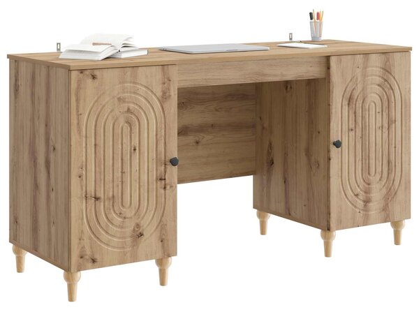 Stůl Dub artisan 142,5 x 50 x 75 cm Kompozitní dřevo 3414584