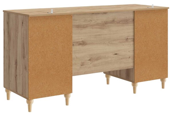 Stůl Dub artisan 142,5 x 50 x 75 cm Kompozitní dřevo 3414584