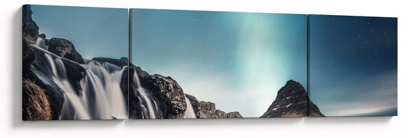 Obraz vodopádů (170x50 cm)