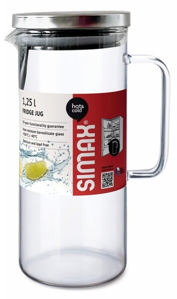 Simax džbán Fridge s kovovým víčkem 1,25 l